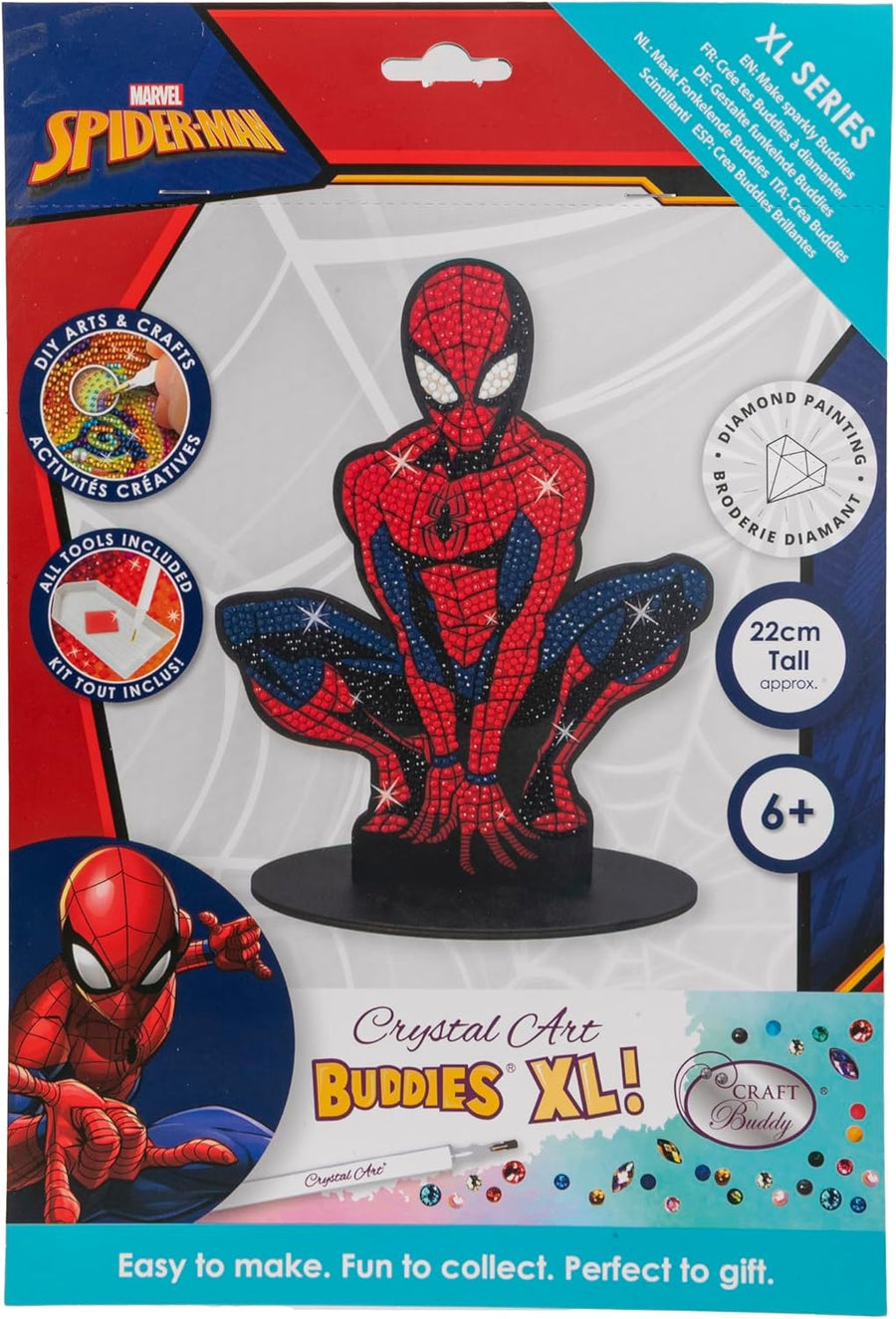 Craft Buddy Crystal Art Buddies Disney XL - Spiderman