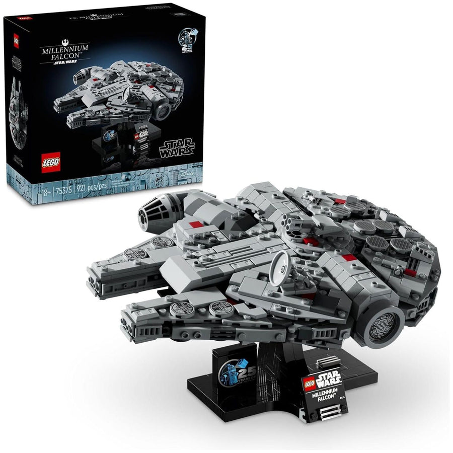 LEGO Star Wars A New Hope Millennium Falcon 25th Anniversary Buildable Starship Model (75375)
