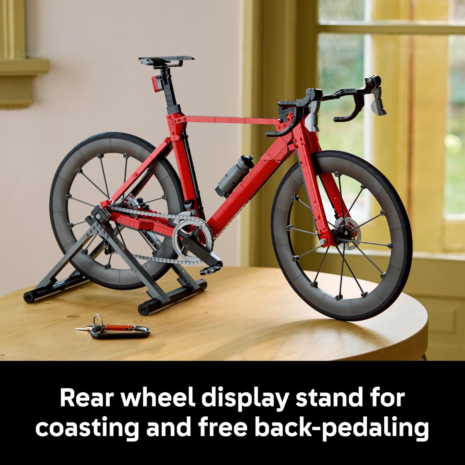 LEGO Icons Road Bike - Building Set for Adults, Ages 18+ - Racing Bike Home Office or Desk Decor - with Realistic Details - Gift for Men & Women - 11380