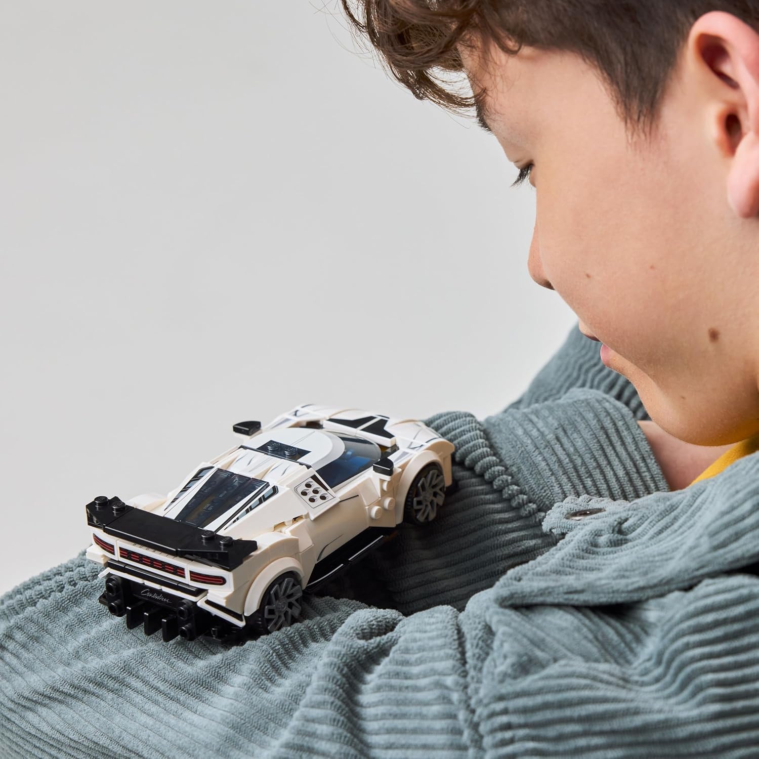 LEGO 77240 Speed Champions Bugatti Centodieci Hyper Sports Car Toy - Model Kit & Pretend Play Toy for Boys & Girls, Ages 9+