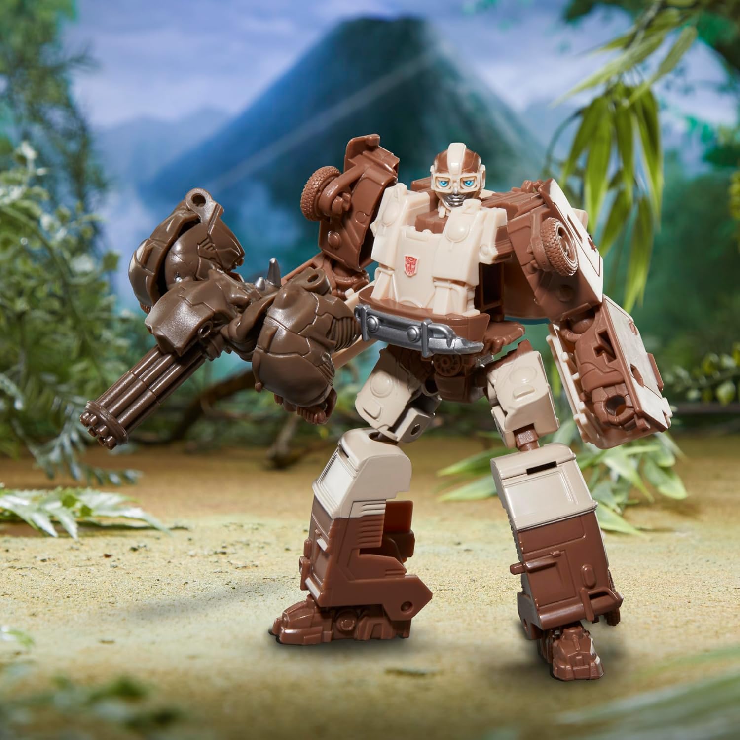 Transformers Rise of the Beasts Beast Weaponizer Action Figures - Wheel Jack & Rhinox