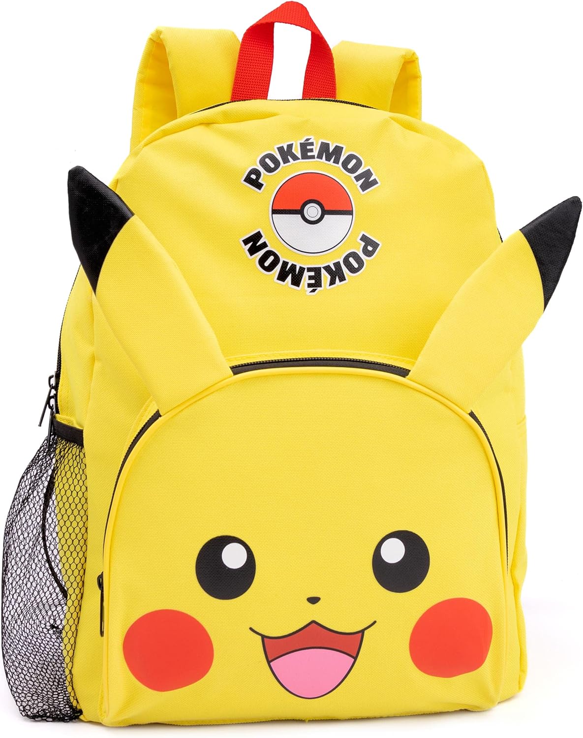 Pokemon Pikachu Backpack Set 4 Piece Lunch Box Water Bottle Pencil Case Set Yellow