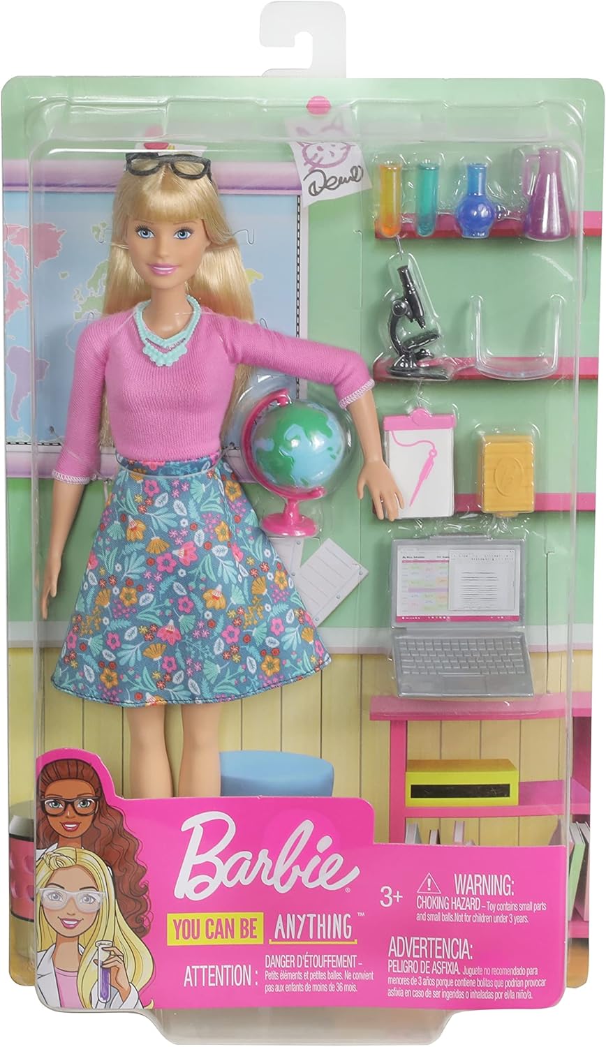 Mattel Barbie Career Teacher Doll Playset