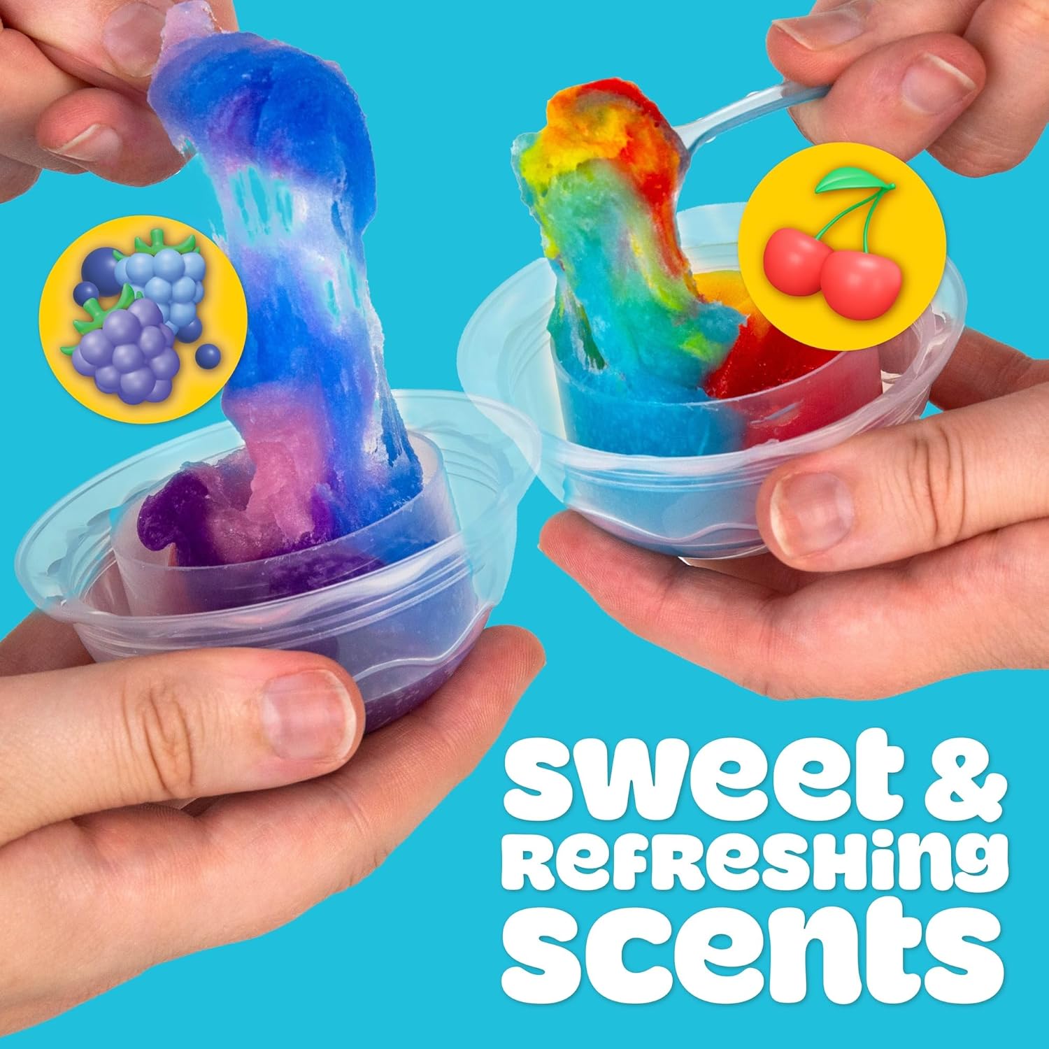 Hasbro Play Doh Rainbow Ripple Icy Slime