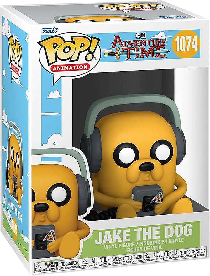 فانكو بوب أنيميشن: وقت المغامرة - جيك مع اللاعب، متعدد الألوان، قياسي، (57784)