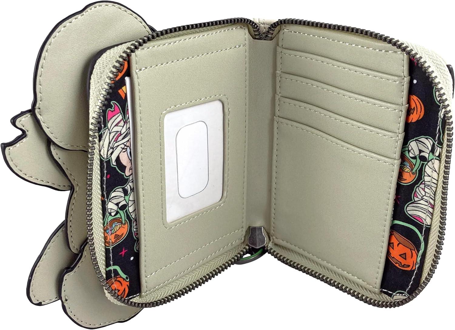 Loungefly Disney Minnie Mouse Mummy Halloween Faux Leather Wallet