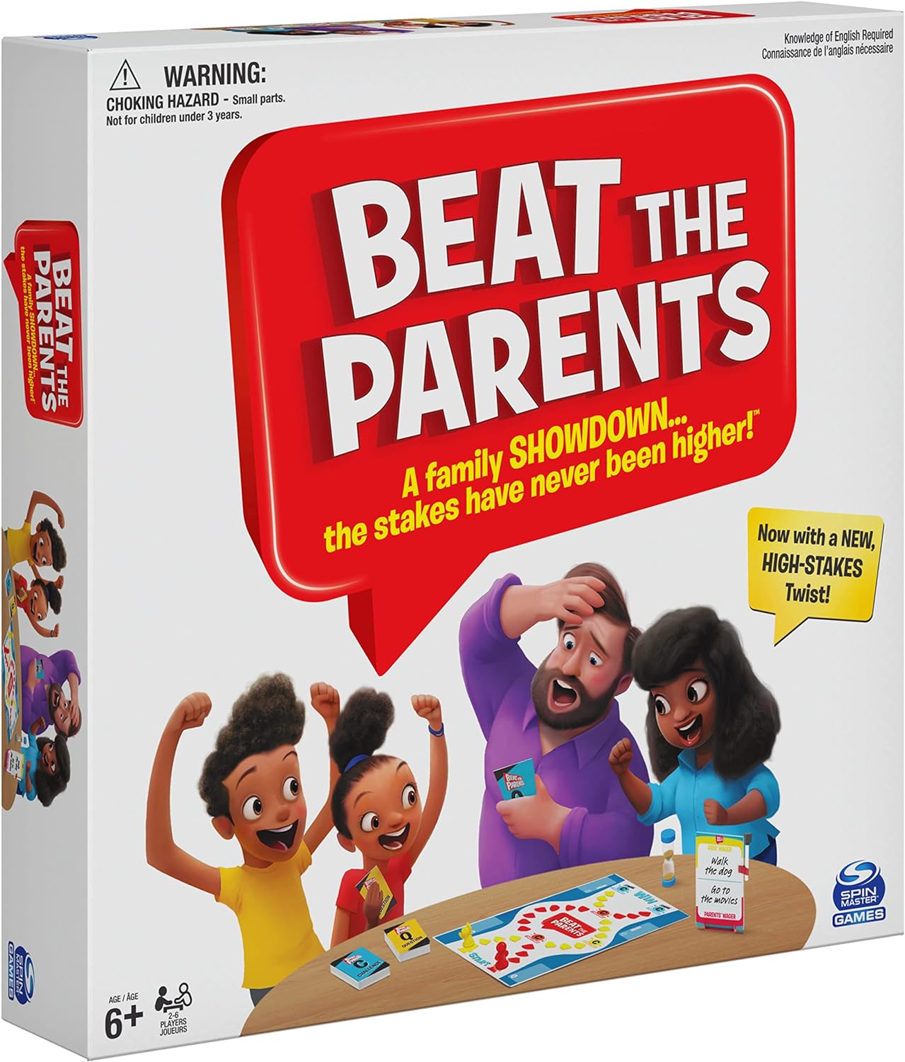 Beat The Parents Classic Family Trivia Game, Kids vs Parents for Ages 6 and up