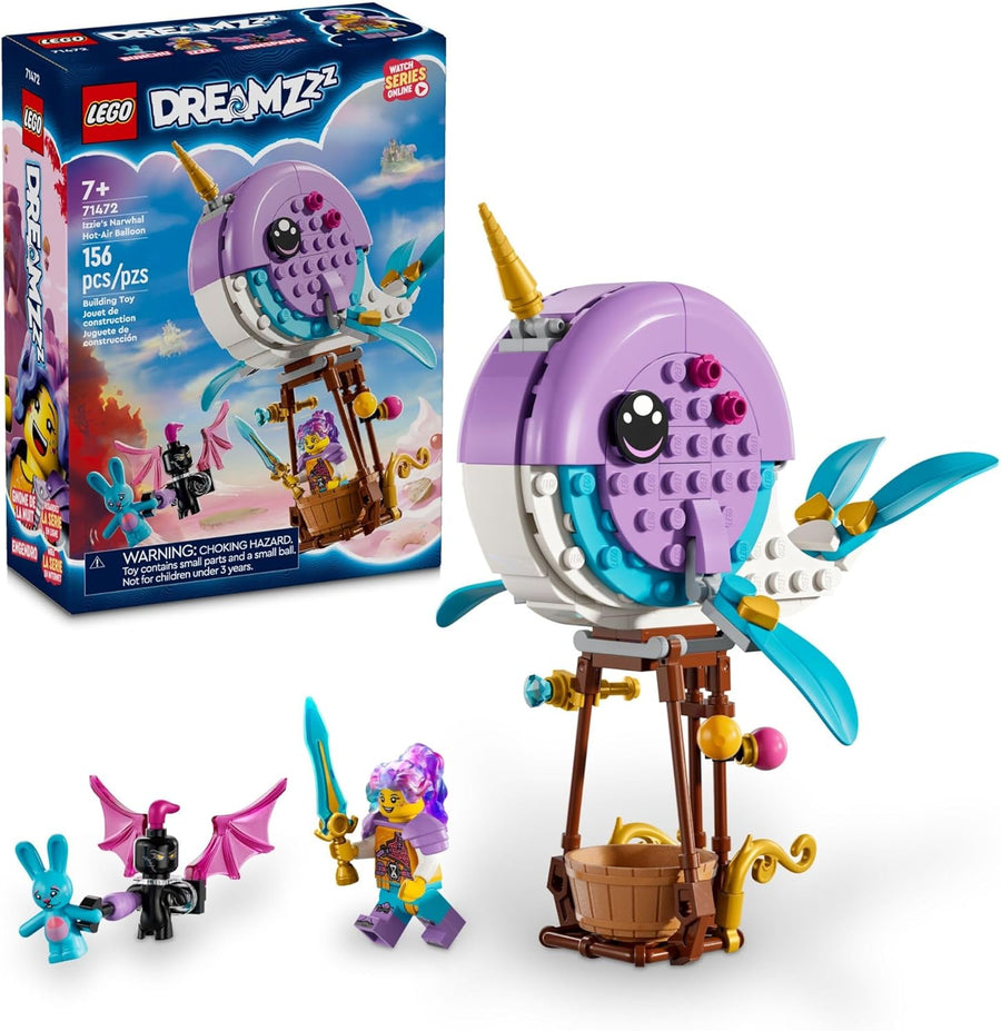LEGO DREAMZzz Izzie's Narwhal Hot-Air Balloon Deep-Sea Animal (71472)