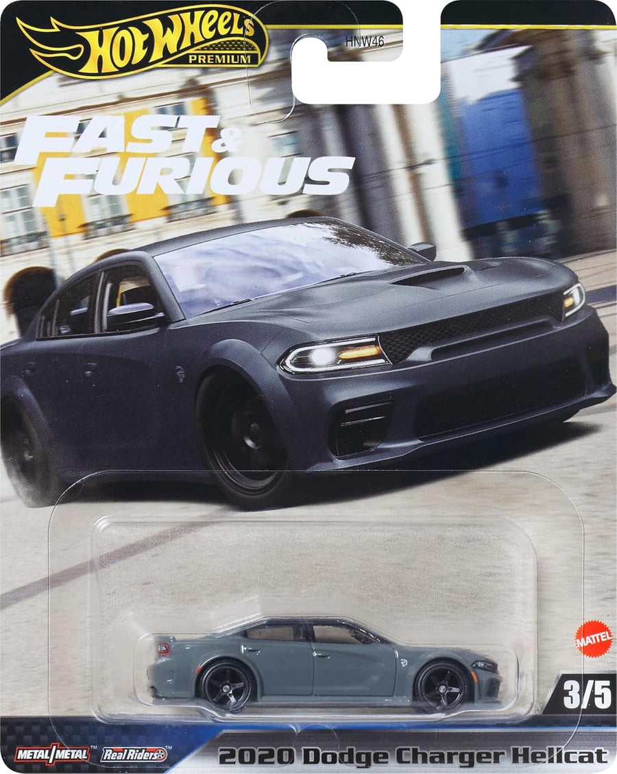 Mattel Hot Wheels Premium - The Fast and Furious - 2020 Dodge Charger Hellcat