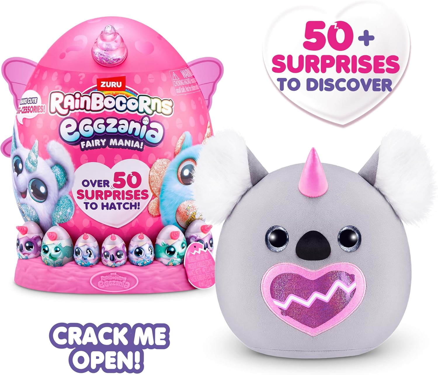 Zuru Rainbocorn - Fairy Mania Eggzania 50+ Surprises  - Series 1