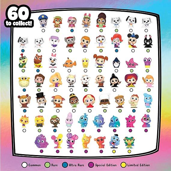 Just Play Disney Doorable series 11 Multi Peek Technicolor Takeover, 1.5-inch