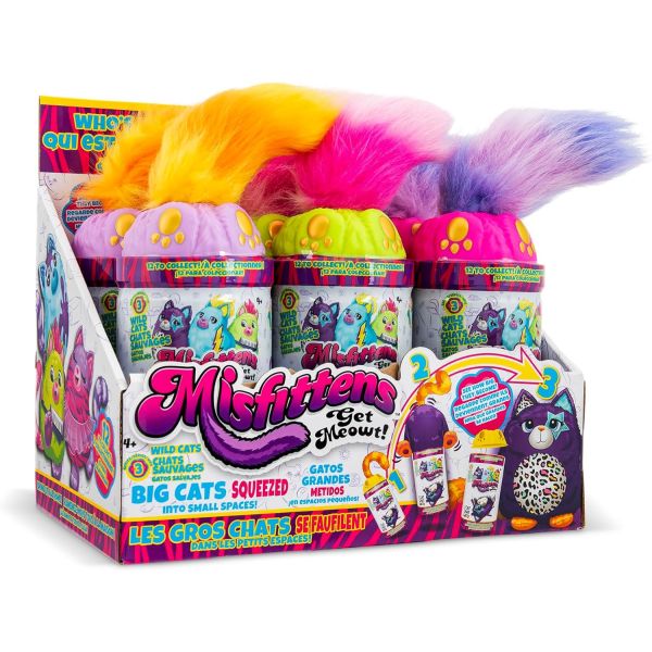 Basic Fun Plush Misfittens Mystery Pack - 1 Random Character