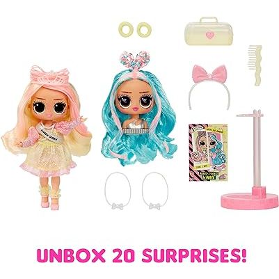 مضحك جداً. مفاجأة! دمية Tweens Surprise Swap Braids-2-Waves Winnie Fashion Doll مع أكثر من 20 مفاجأة بما في ذلك رأس التصميم والأزياء والإكسسوارات الرائعة - هدية رائعة للأطفال من سن 4 سنوات فما فوق