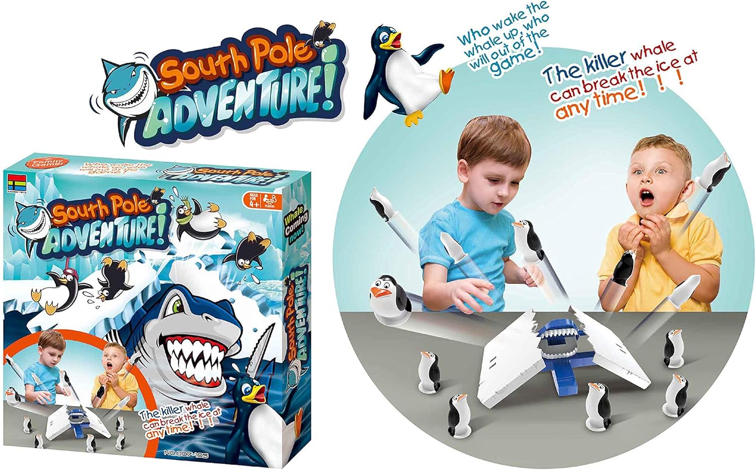 Family Game Power Joy Game South Pole Adventure 007-105