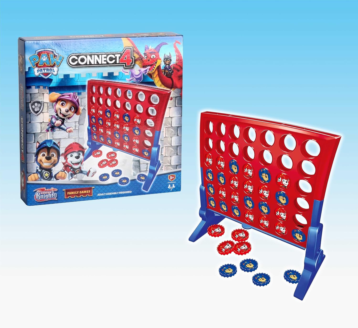 Connect Four Paw Patrol Board Game For Kids