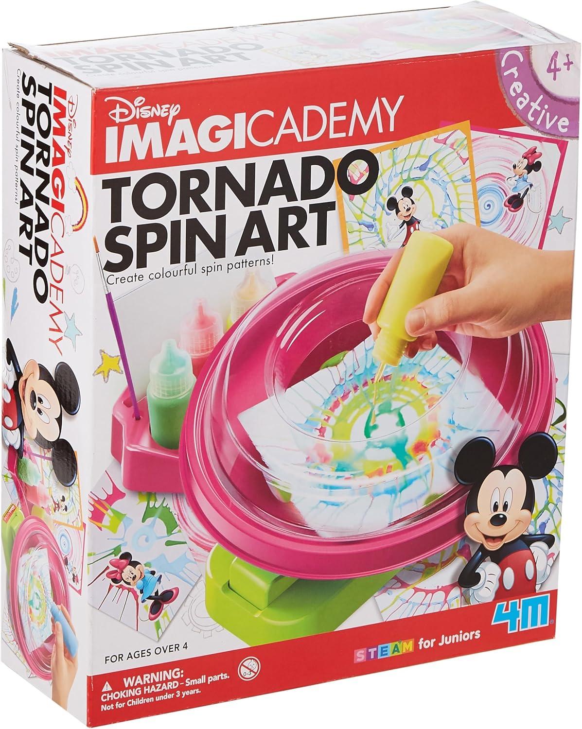 4M Disney Mickey Mouse Tornado Spin Art