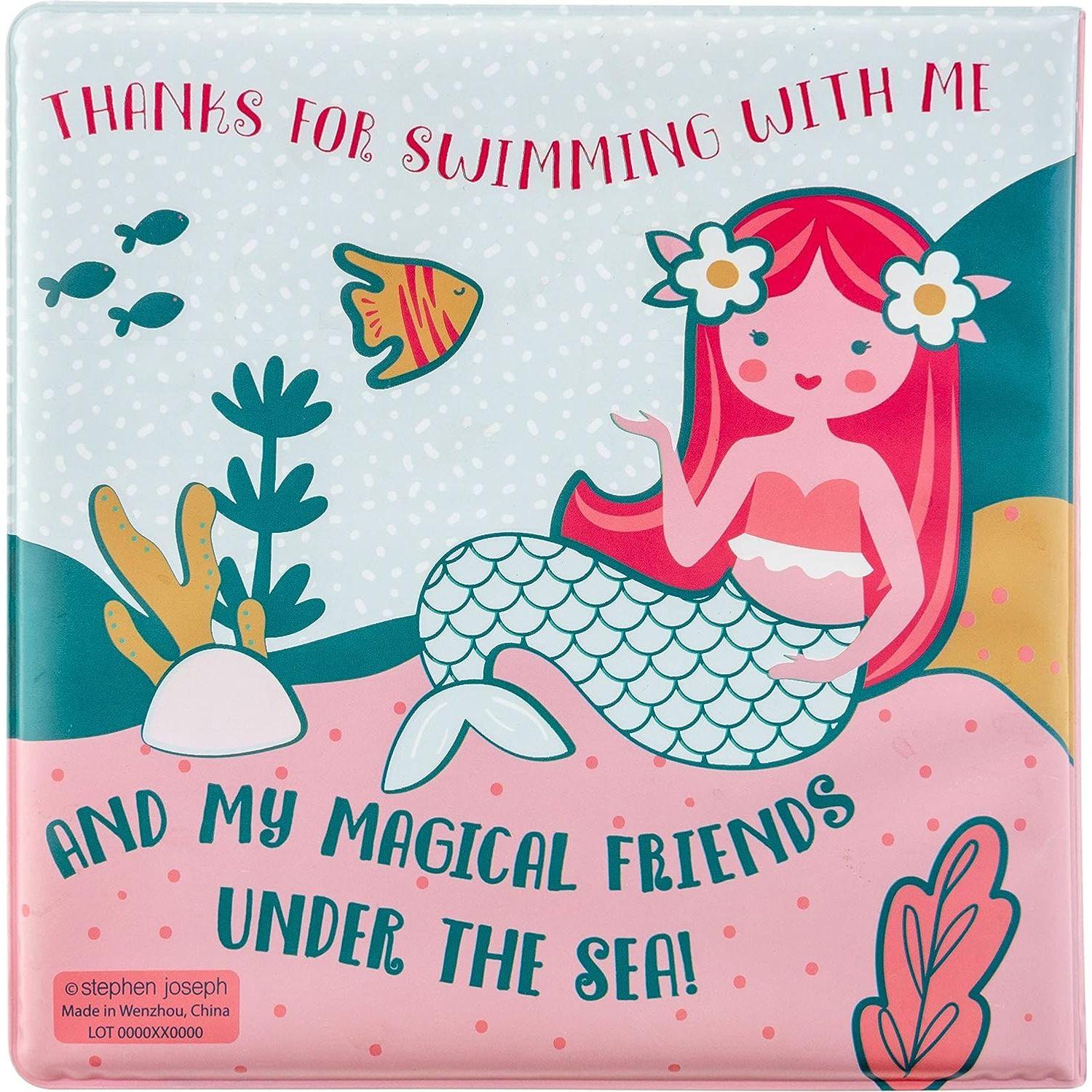 Stephen Joseph, Floating Color Changing Bathtime Book, Toddler Bath Toys