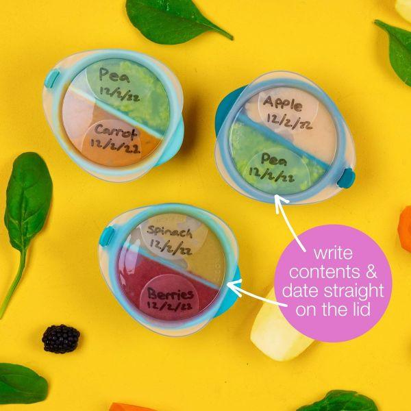 B.Box تعبئة وتجميد صناديق 3 عبوات