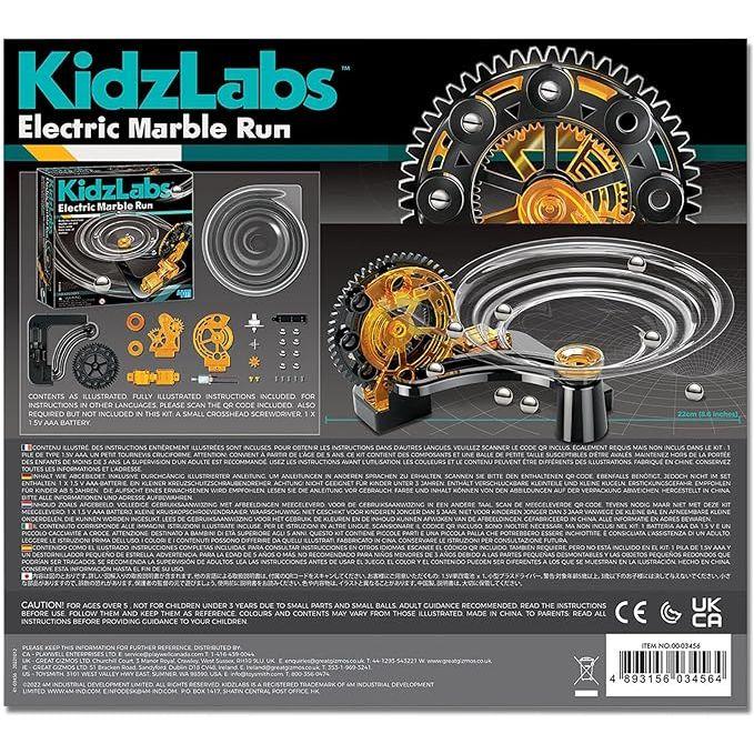 4M - KidzLabs - Electric Marble Run