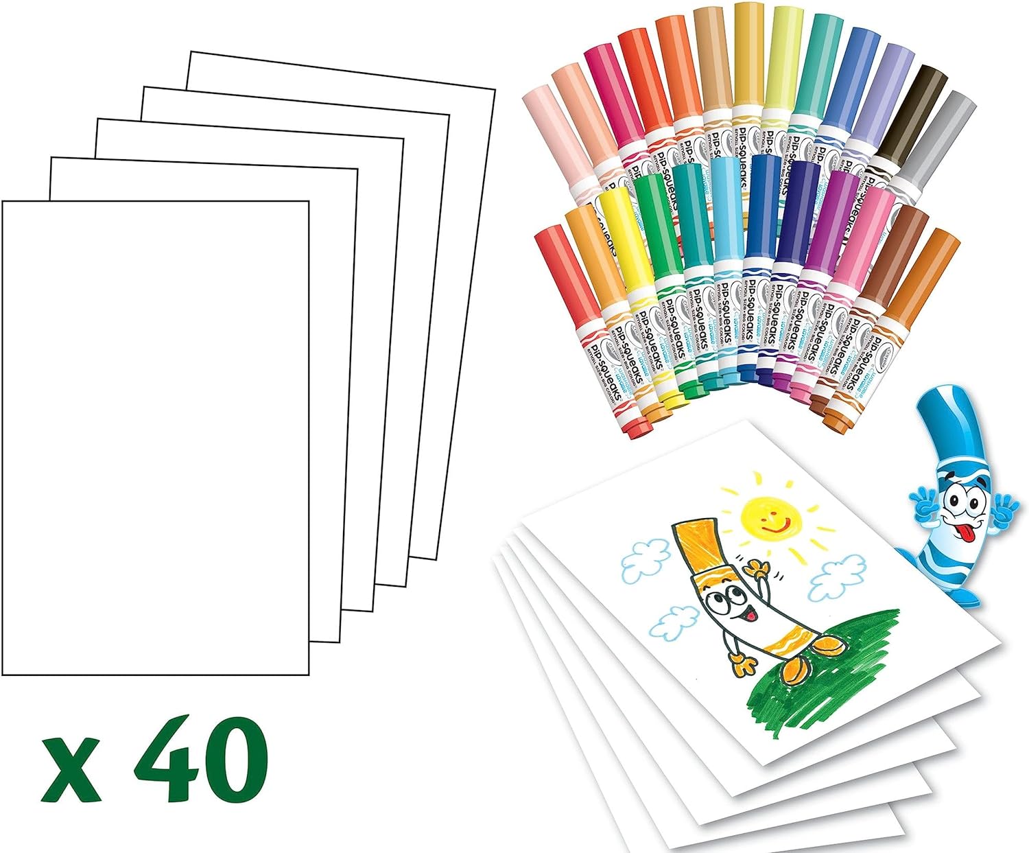 Crayola Washable Markers Case 65Pcs