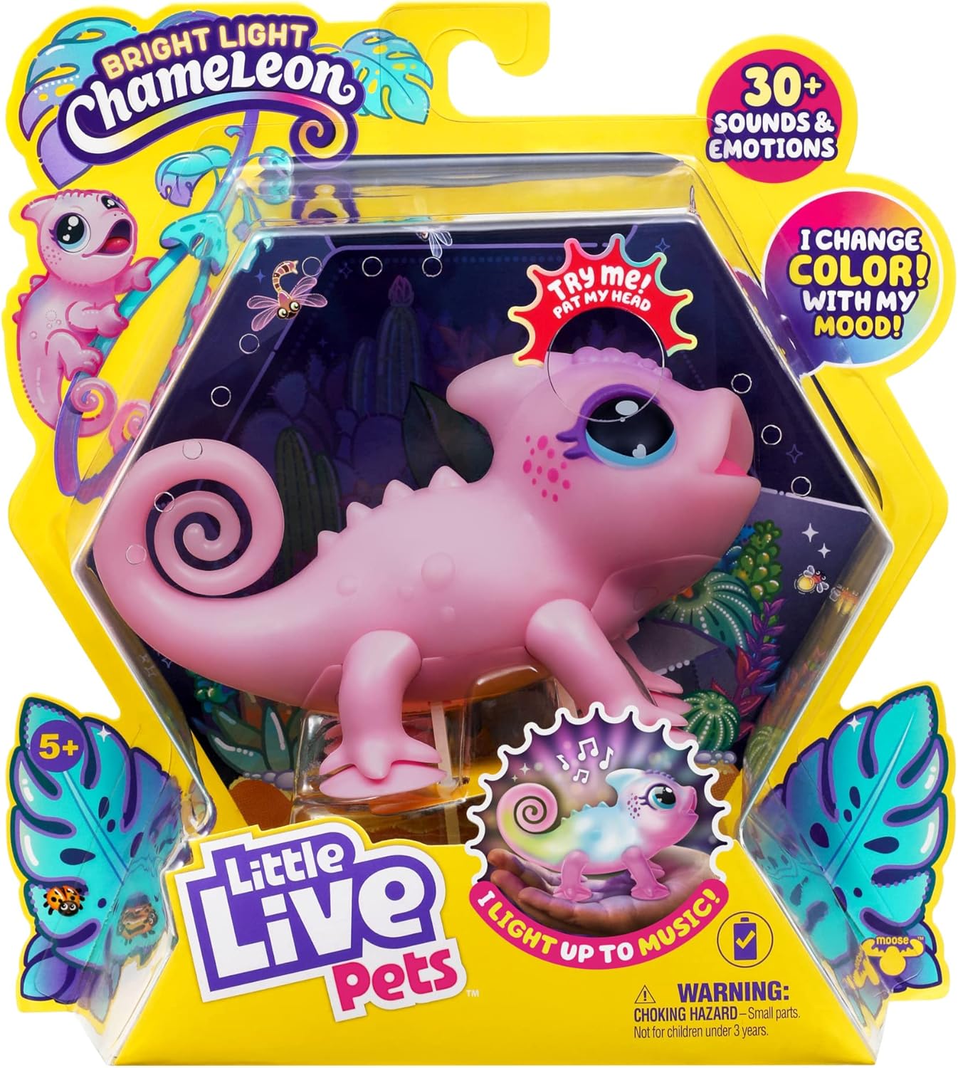 Little Live Pets Lil' Chameleon S2 Single Pk Nova