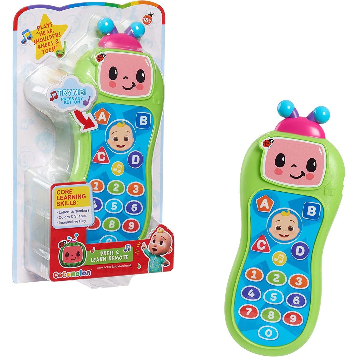 CoComelon Press and Learn Remote - BumbleToys - 0-24 Months, Action Figures, Boys, Musical Instruments, OXE, Phone, Pre-Order
