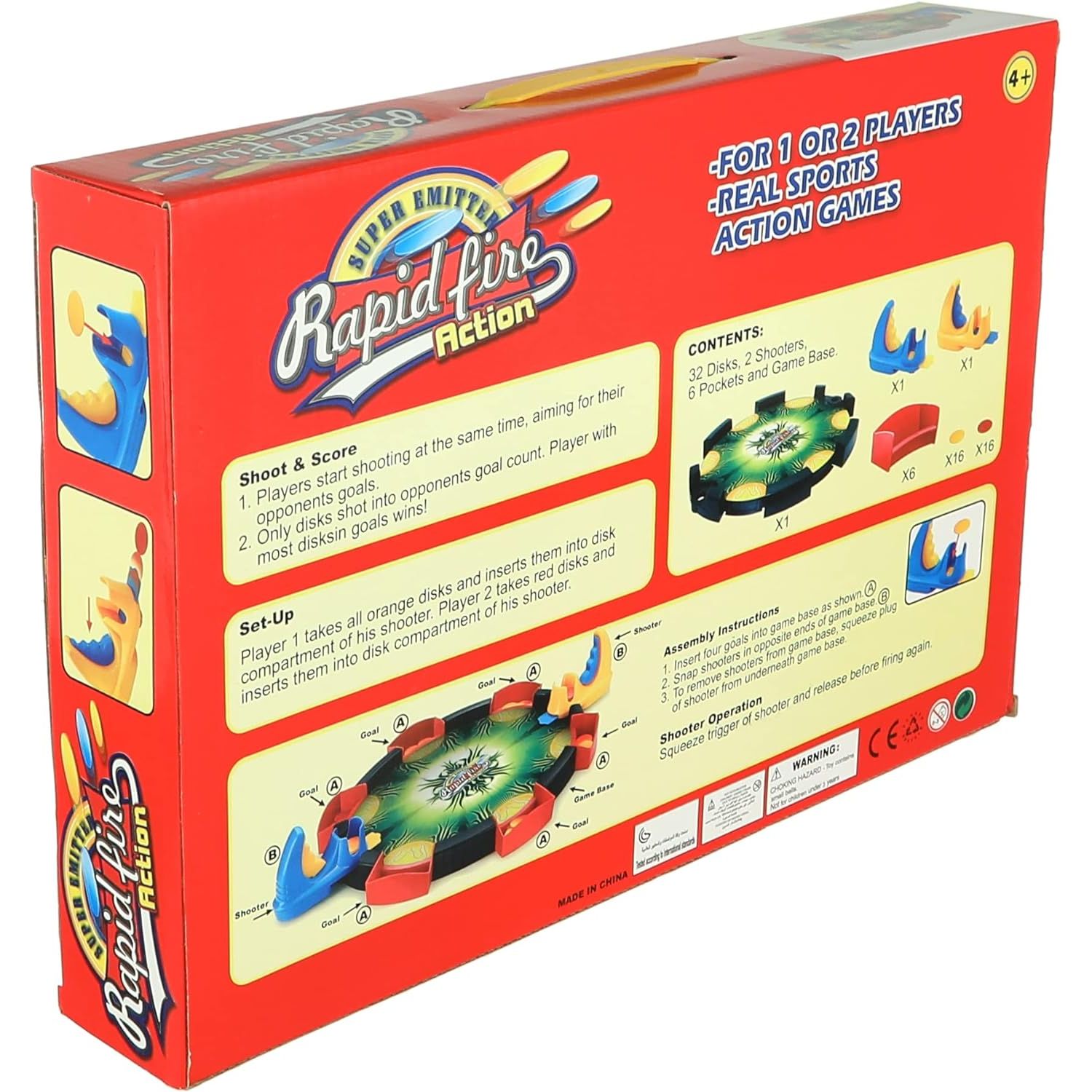 Di Hong Rapid Fire Action Game for Kids 48788  - Multi Color
