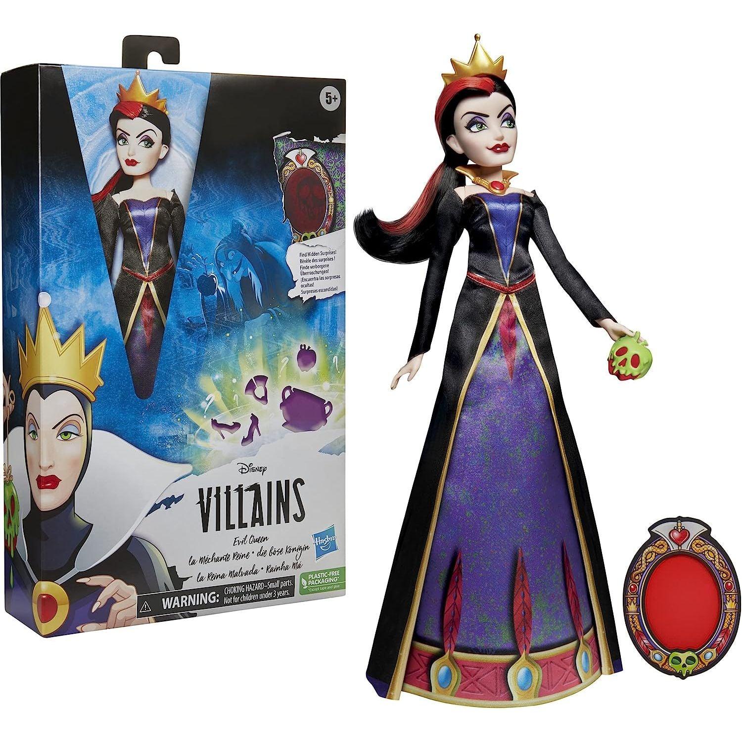 Disney Villains Evil Queen Fashion Doll, Accessories and Removable Clothes - BumbleToys - 4+ Years, 5-7 Years, Characters, Disney, Disney Princess, Dolls, Fashion Dolls & Accessories, Girls, Pre-Order
