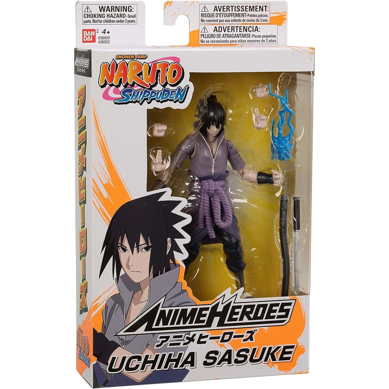 ANIME HEROES Naruto Uchiha Sasuke Action Figure