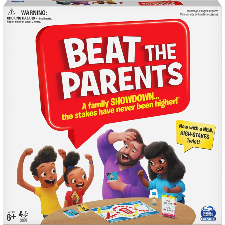 لعبة Beat The Parents Classic Family Trivia، الأطفال ضد الآباء للأعمار من 6 سنوات فما فوق