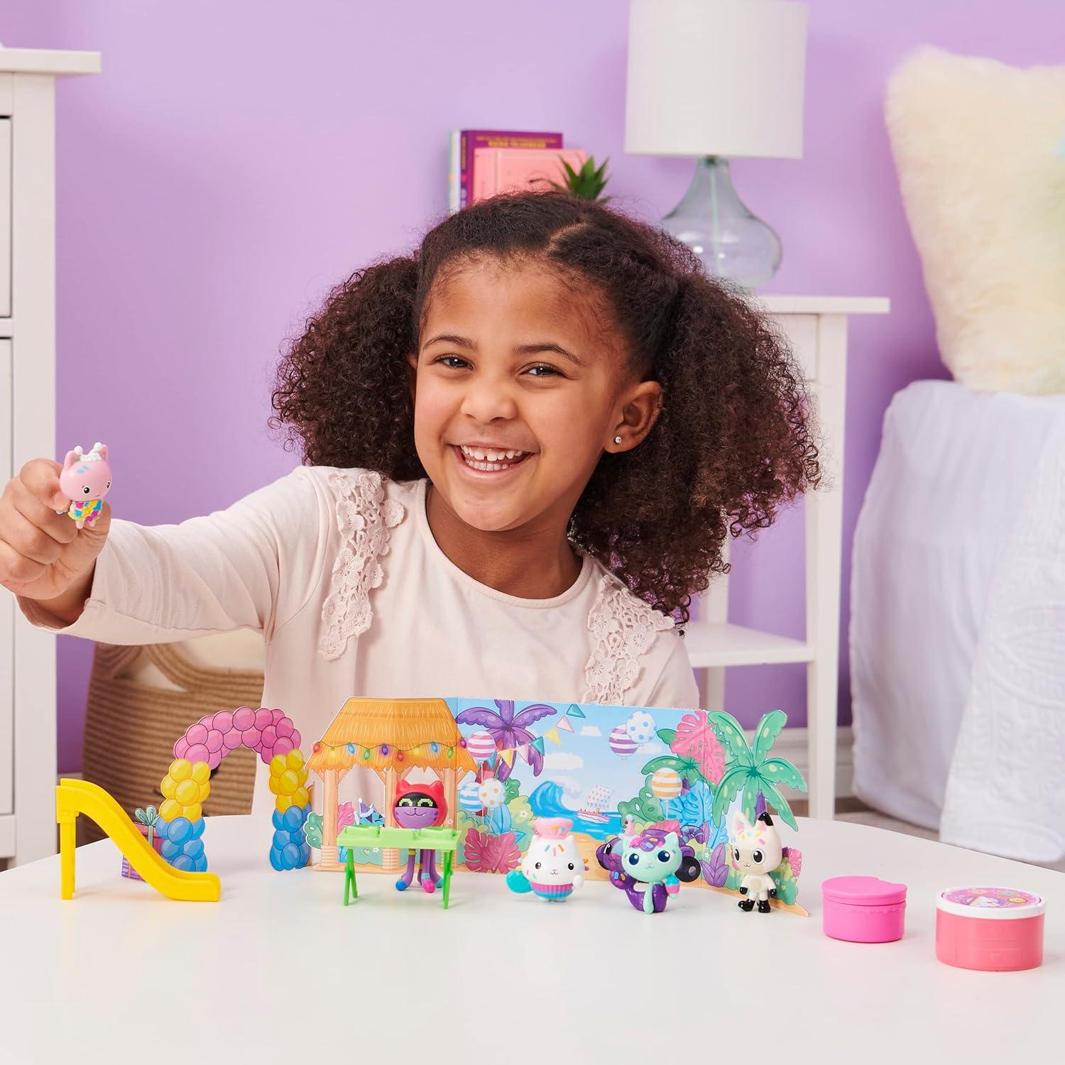 Spin Master Gabby's Dollhouse - Pandy Paws Set Birthday