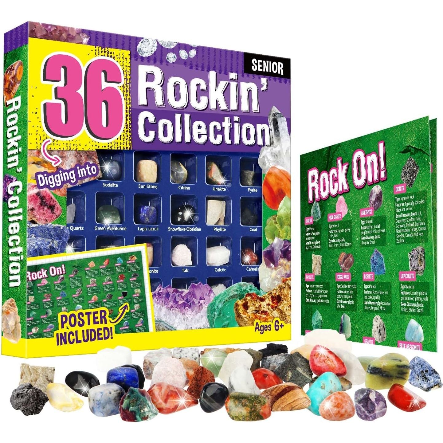 Eduman Rockin’ Collection - 36Pcs Middle G7374G, 6+
