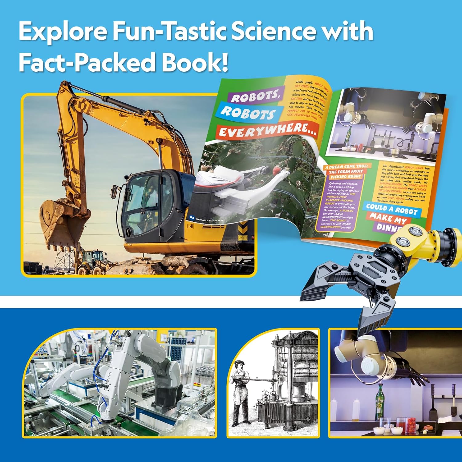 ذراع الروبوت الهيدروليكية من ناشيونال جيوغرافيك