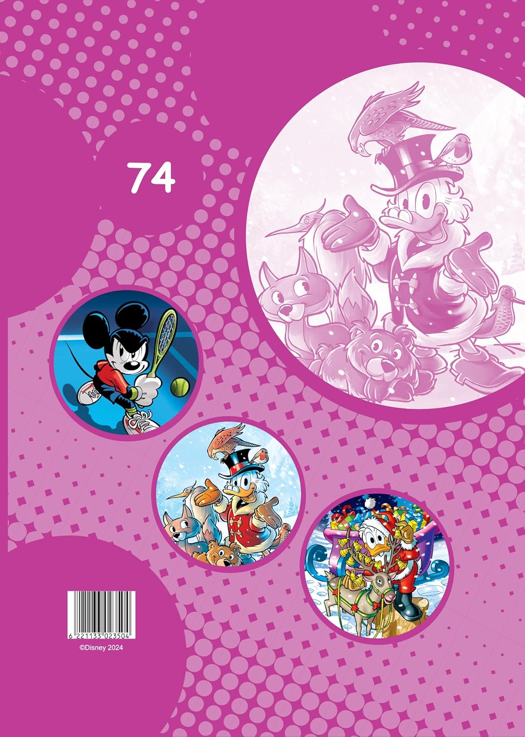 Disney Mickey Pocketbook Volume 74 (Hardcover Edition)