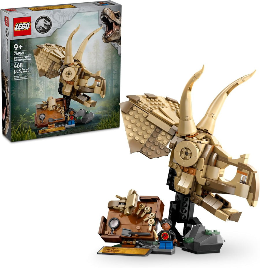LEGO Jurassic World Dinosaur Fossils Triceratops Skull (76969)