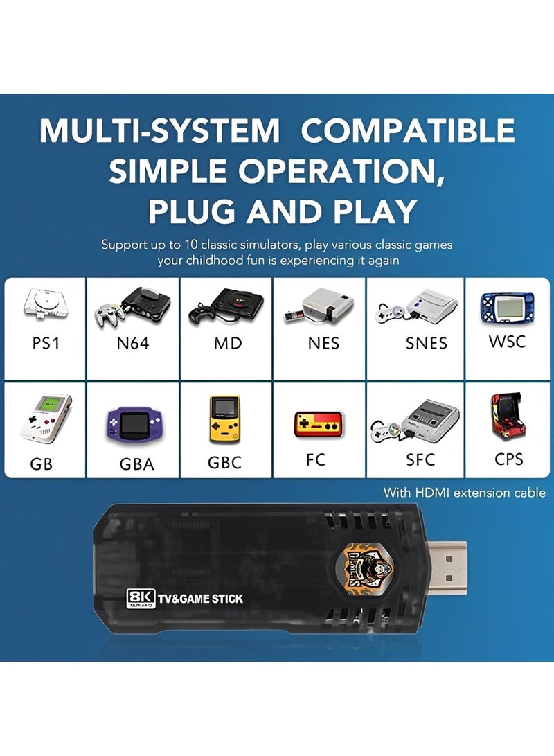 Game TV stick 8k ultra hd set-top-box 5G