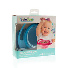 BabyJem Amazing Suction Baby Bowl – Blue