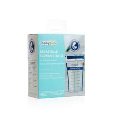 BabyJem Breast Milk Storage Bags – 25 Pieces