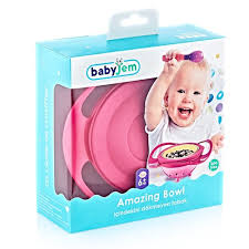 BabyJem Amazing Suction Baby Bowl – Pink