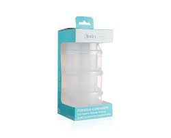 BabyJem Baby Food Storage Containers – White