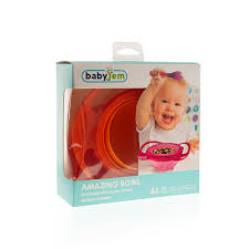 BabyJem Amazing Suction Baby Bowl – Orange