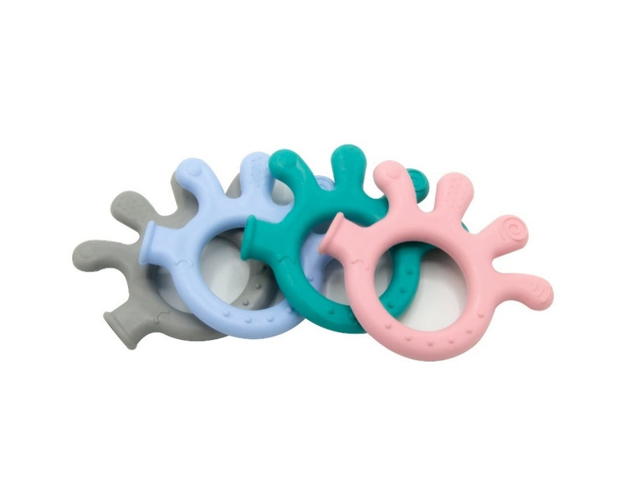 BabyJem Silicone Baby Teether Octopus – Green