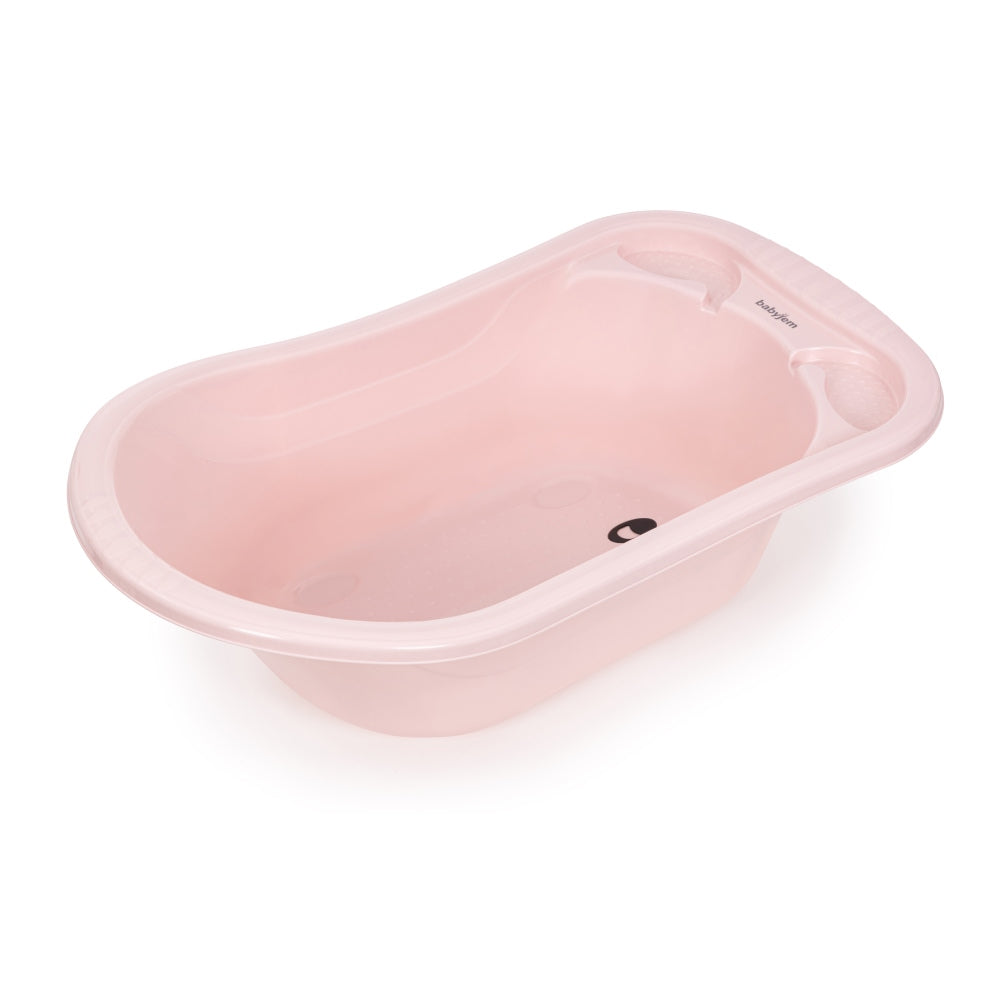 Pink baby bathtub 