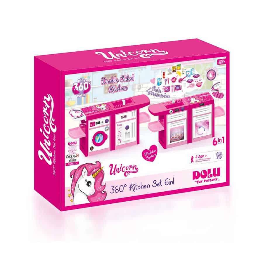 Dolu 2547 Unicorn 360° Kitchen Set 6in1