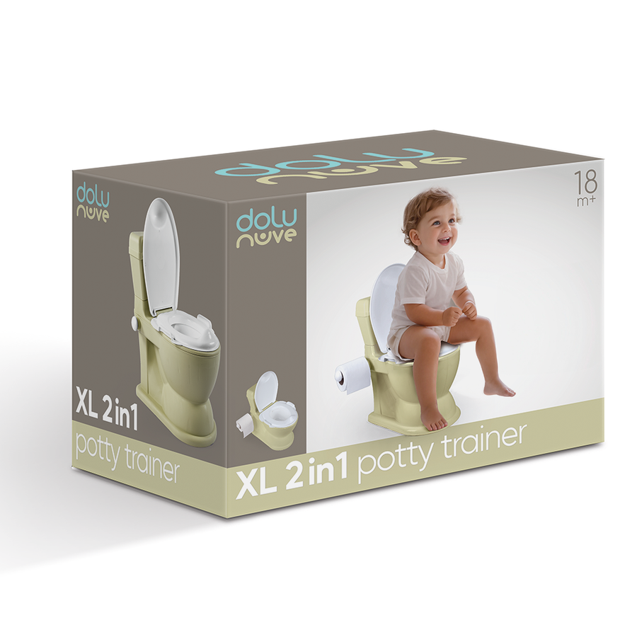 Eco Green XL Educational Potty – 38 x 39 x 28 cm