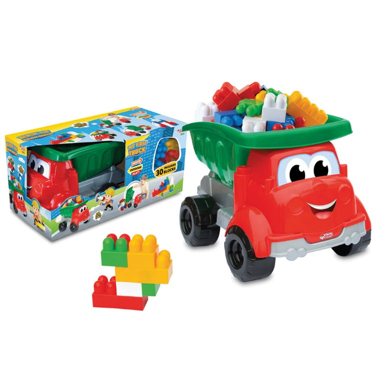 Boxed Big Truck Block Set – 30 Pieces