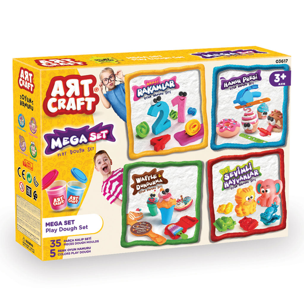 ديدى Art Craft Mega Dough Set
