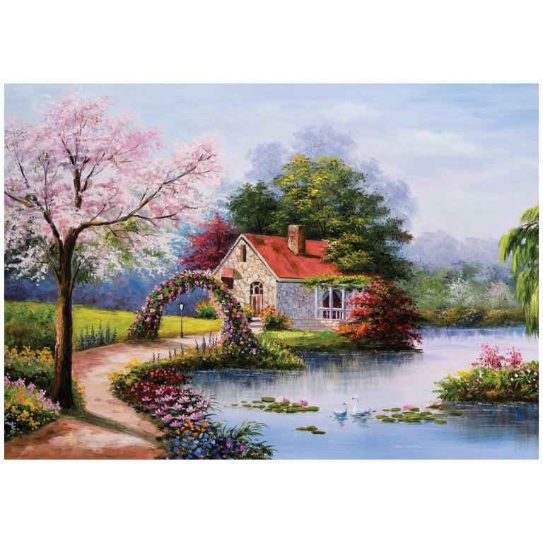 KS Games Lake House Puzzle - 1000 Pieces