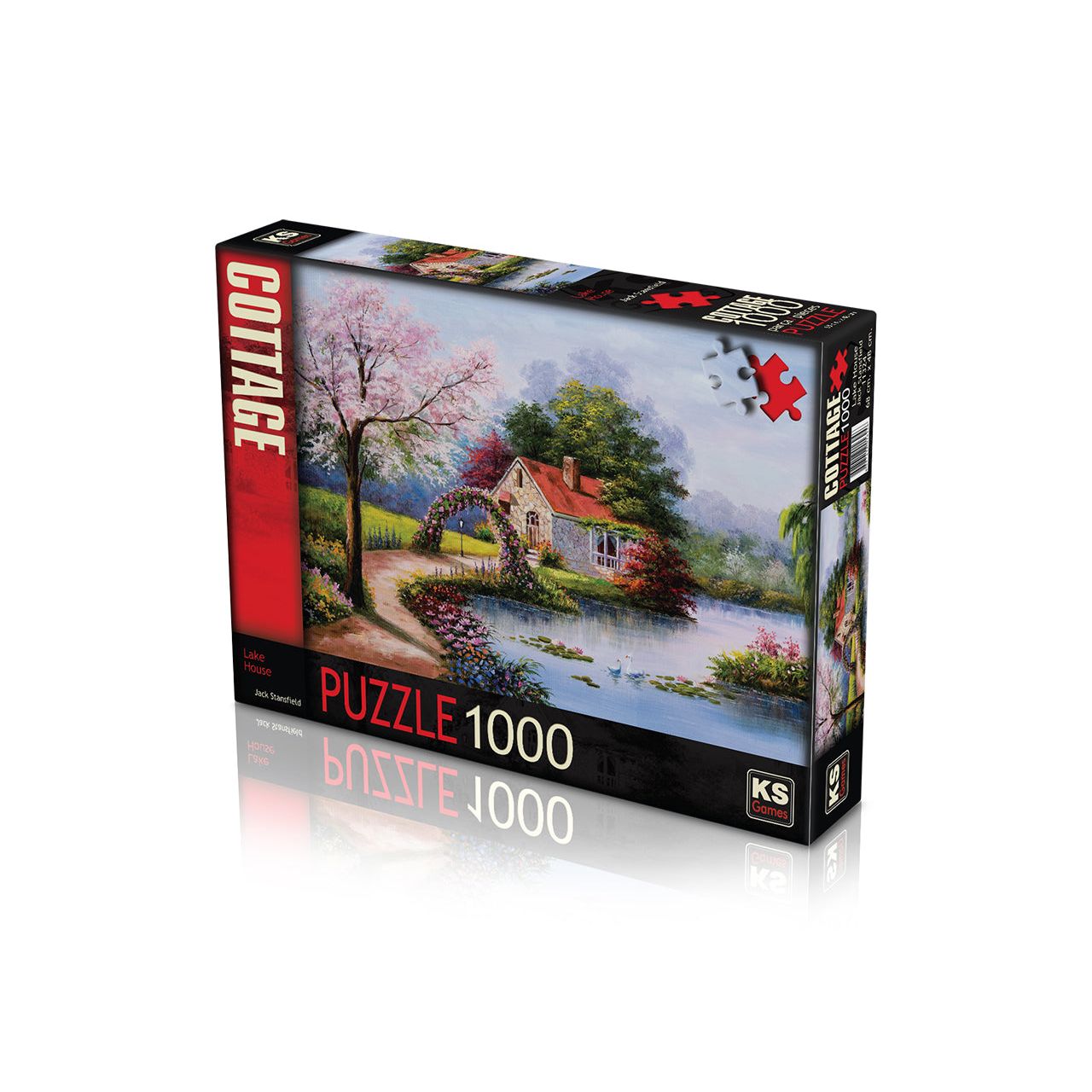 KS Games Lake House Puzzle - 1000 Pieces