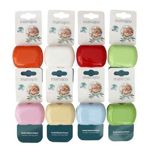 Mamajoo Soother Storage Box – Assorted Colours